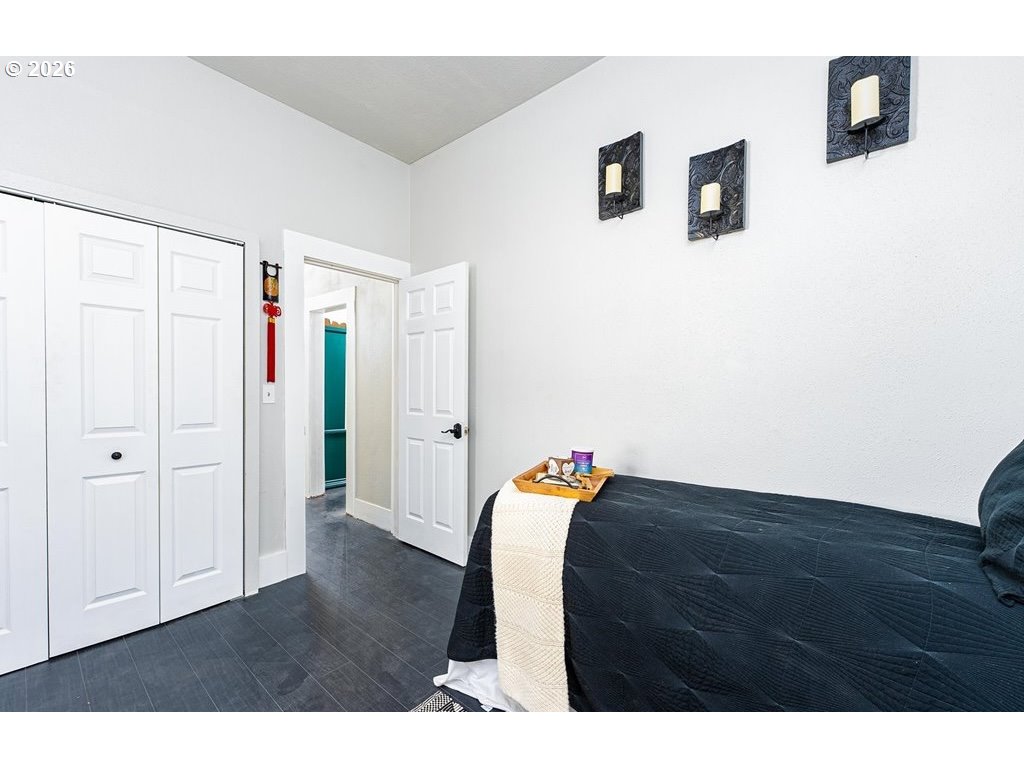 519 West Main Street Sheridan, OR 97378 - Photo 30 of 41 a view of hallway with wooden floor