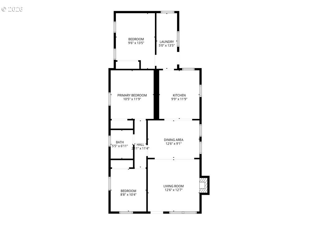 519 West Main Street Sheridan, OR 97378 - Photo 41 of 41 a picture of floor plan