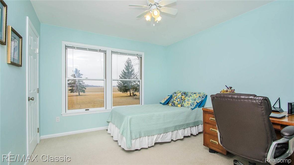 2322 Mooreville Road Milan, MI 48160 - Photo 26 of 78 Bedroom #3 with tranquil front views