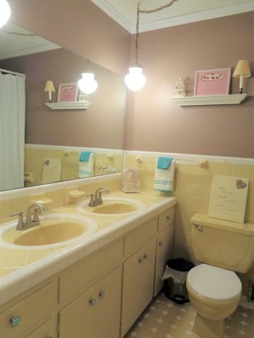 2069 Fall River Road Leoma, TN 38468 - Photo 16 of 26 a bathroom with a granite countertop toilet sink and mirror