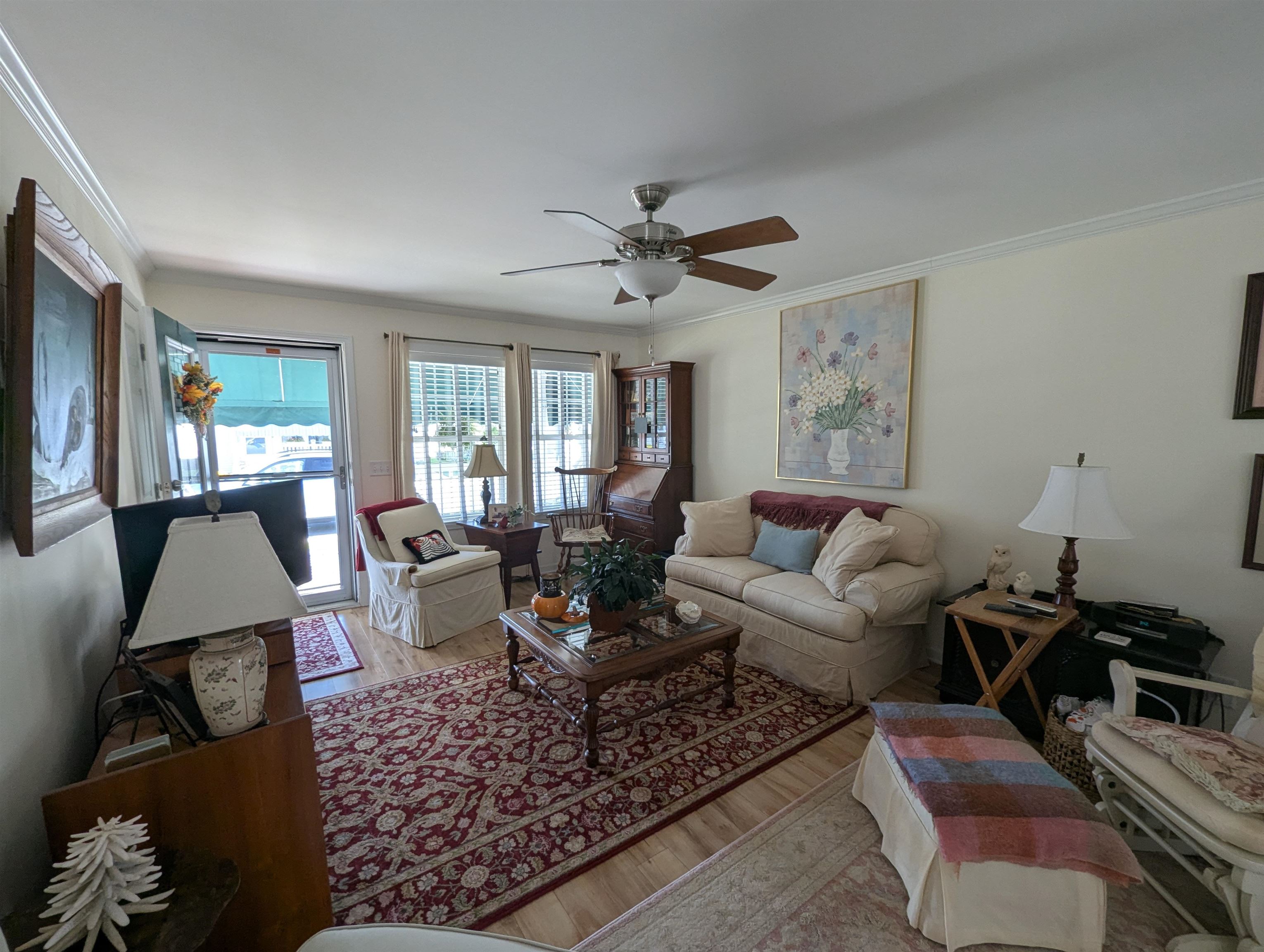 2058 Shore Ocean View, NJ 08230 - Photo 3 of 28 a living room with furniture or couches and a flat screen tv