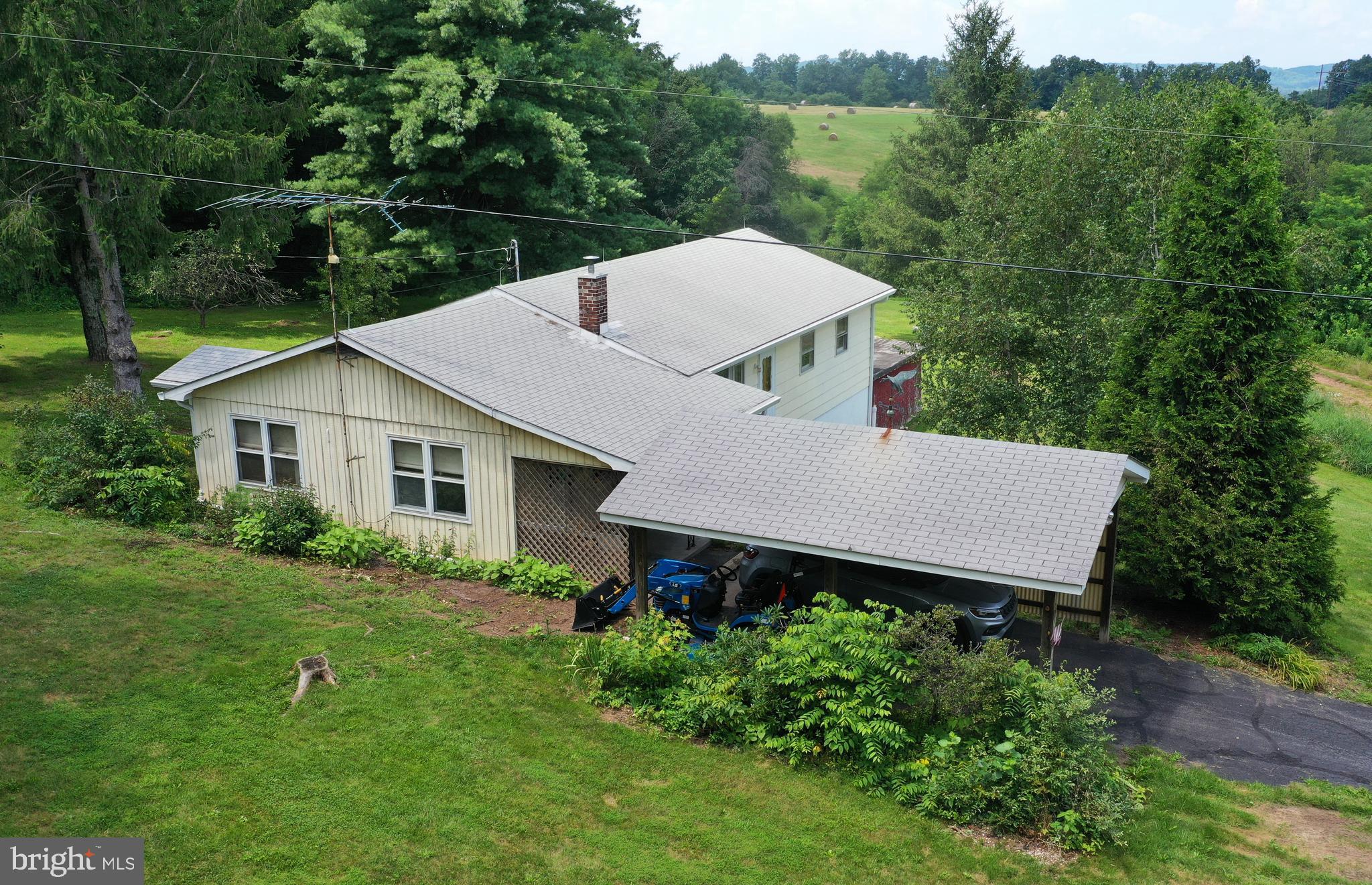 500 Dunmore Ridge Road Augusta, WV 26704 - Photo 1 of 43 House from the air