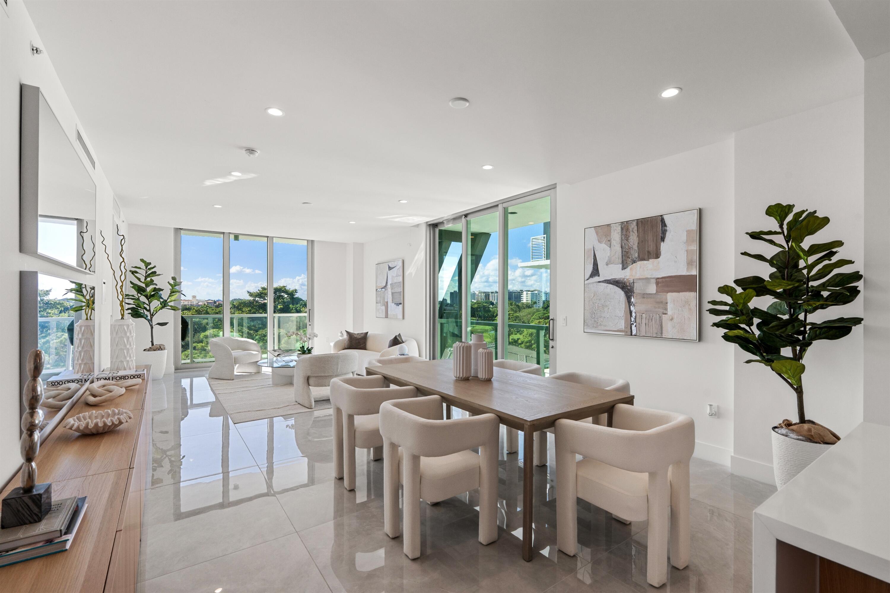 485 East Royal Palm Road, Unit 604 Boca Raton, FL 33432 - Photo 6 of 40 DINING TO LIVING