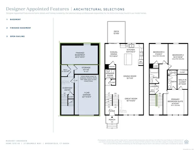 $619,000 | 27 Bramble Way, Unit HOMESITE 65, Brookfield, CT 06804