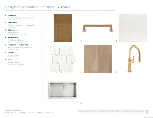 $619,000 | 27 Bramble Way, Unit HOMESITE 65, Brookfield, CT 06804