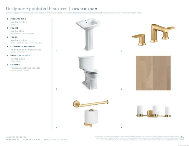 $619,000 | 27 Bramble Way, Unit HOMESITE 65, Brookfield, CT 06804