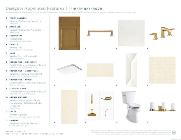 $619,000 | 27 Bramble Way, Unit HOMESITE 65, Brookfield, CT 06804