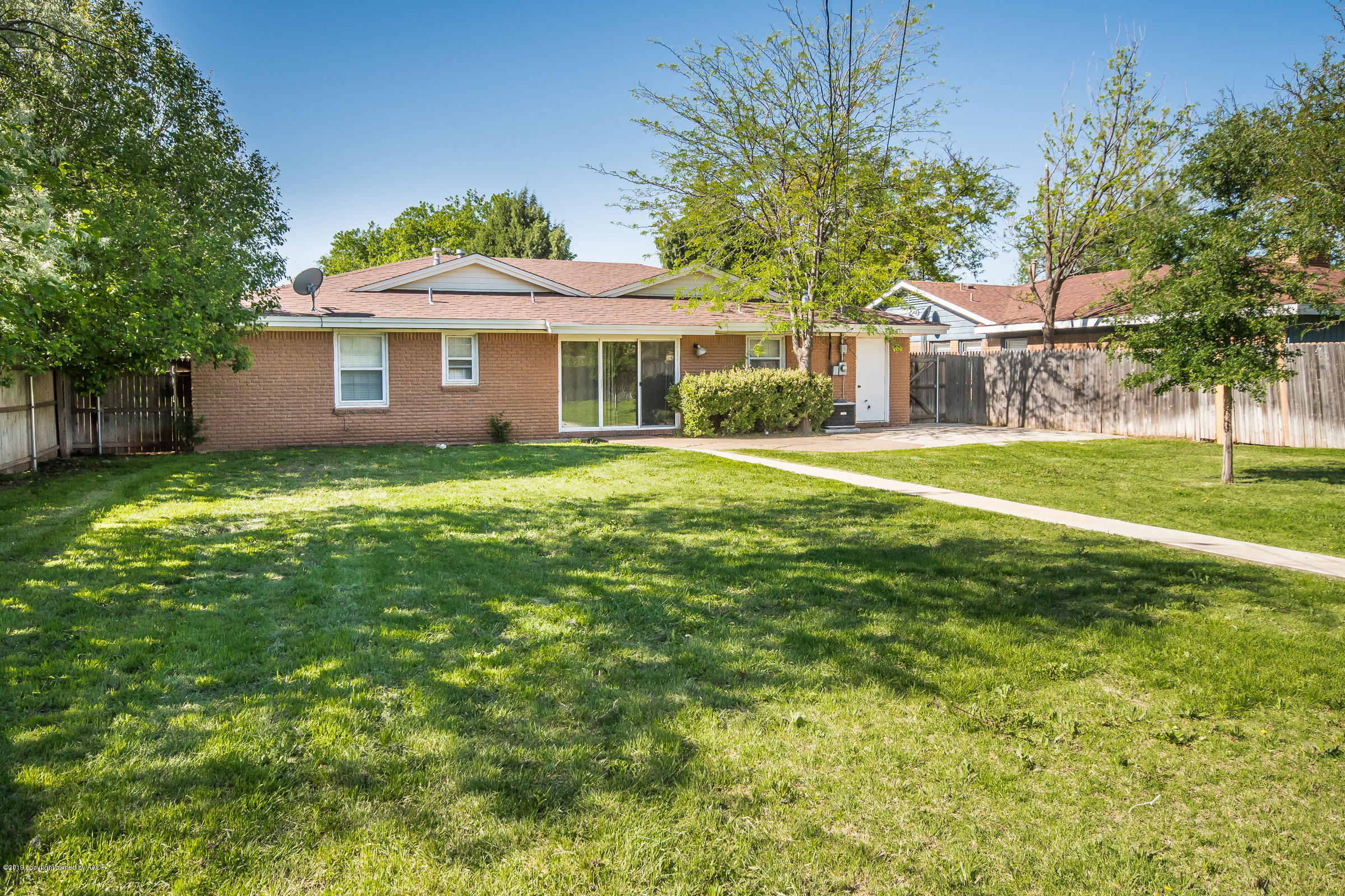 5508 Alvarado Road Amarillo, TX 79106 - Photo 17 of 18 Back Yard-2