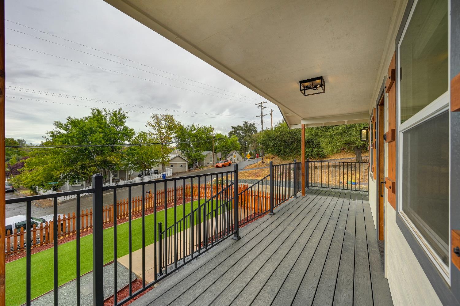 314 East Main Street Ione, CA 95640 - Photo 13 of 43 a view of balcony with wooden floor