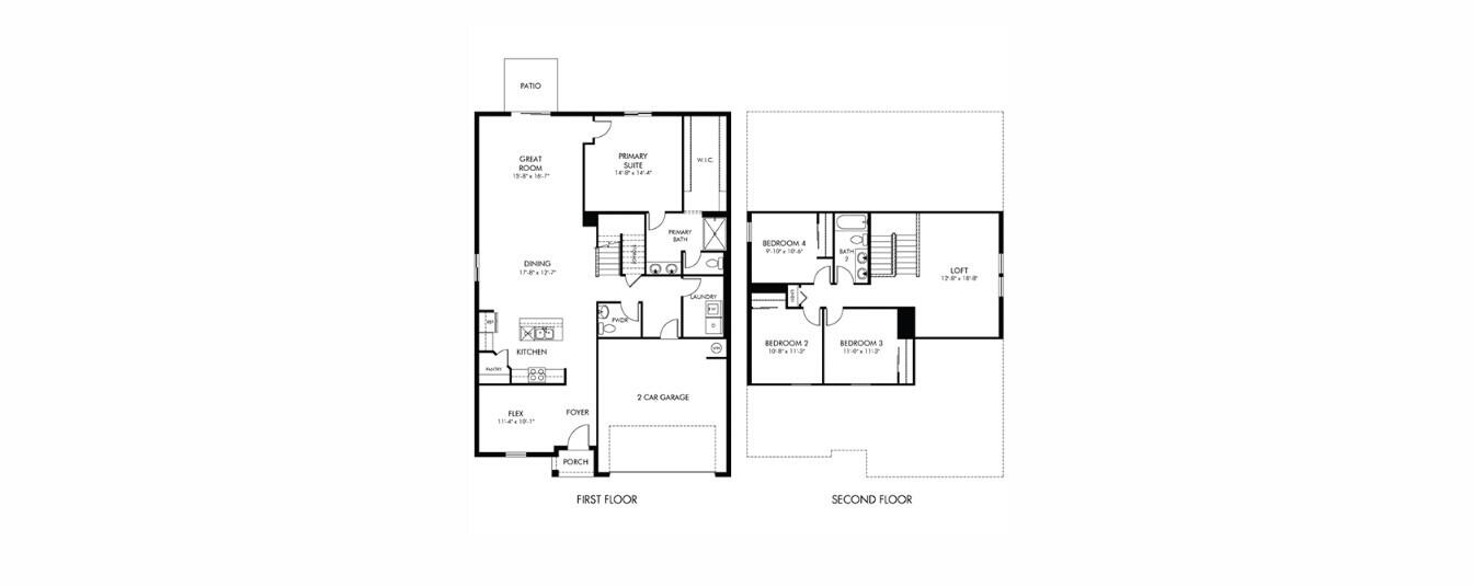 14338 Rain Road Indiantown, FL 34956 - Photo 4 of 4 Floorplan
