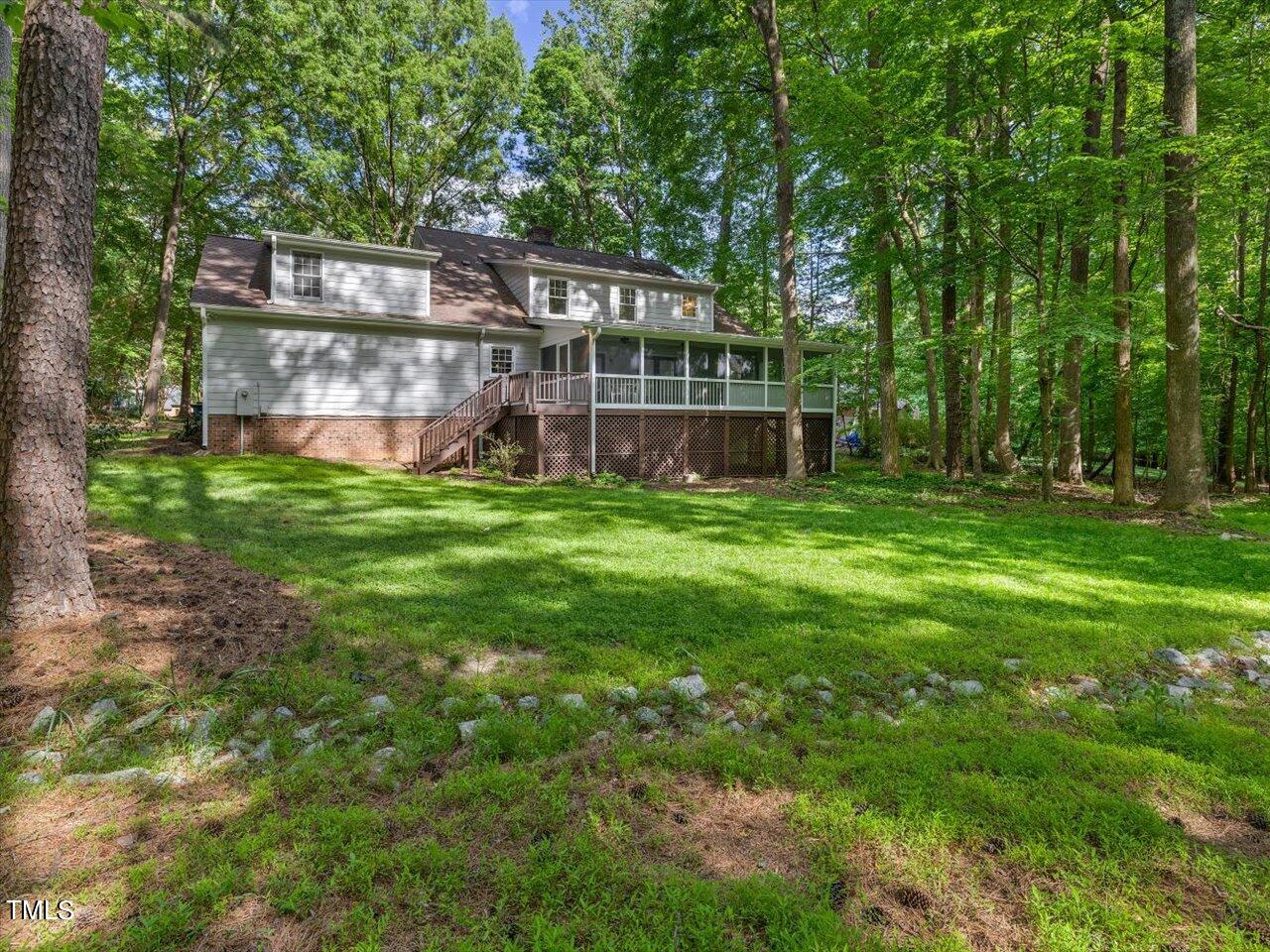10609 Chinkapin Place Raleigh, NC 27613 - Photo 67 of 78 67-Back of House