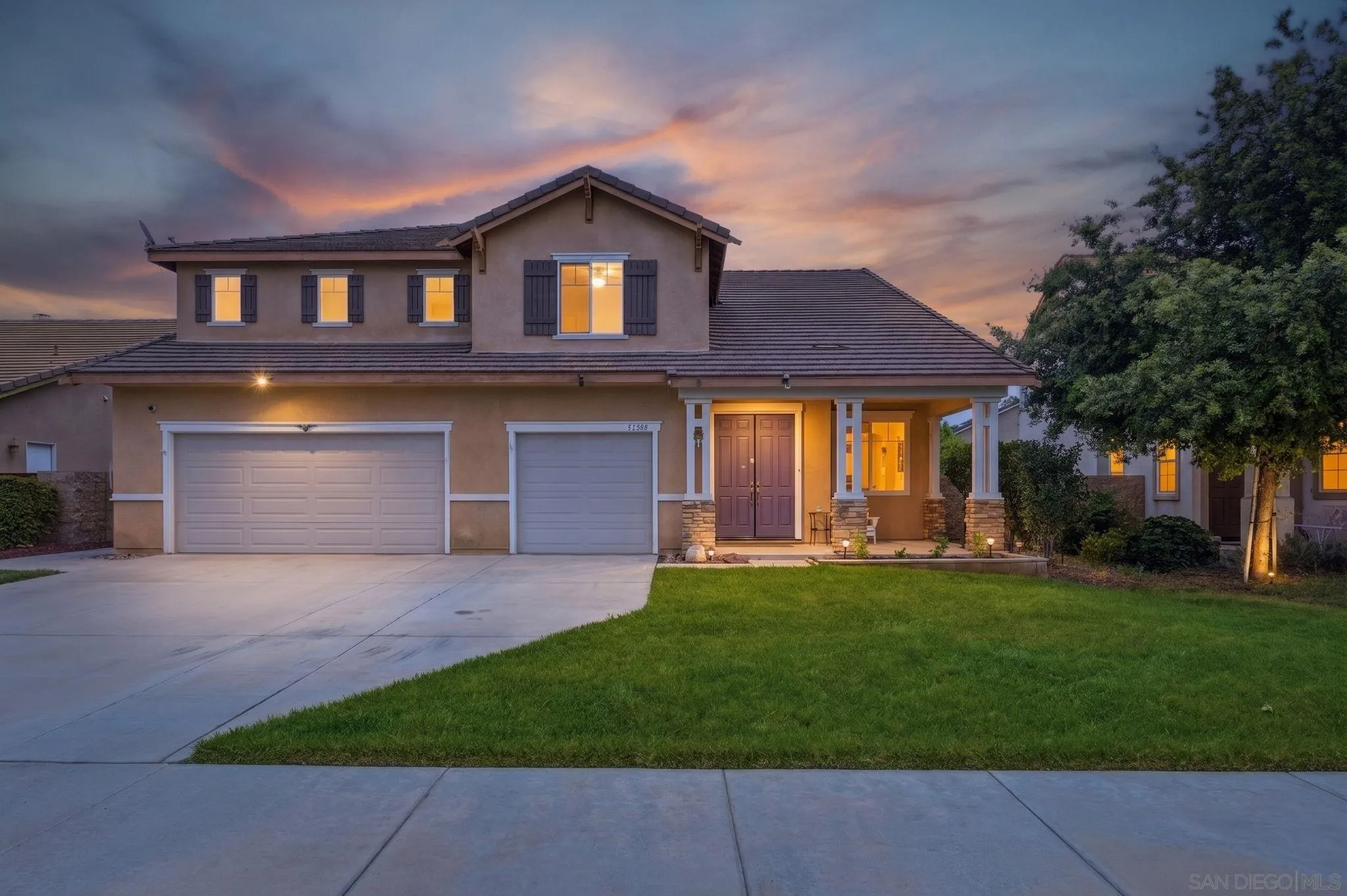 31342 Euclid Loop Winchester, CA 92596 - Photo 1 of 50 front view of a house with a yard