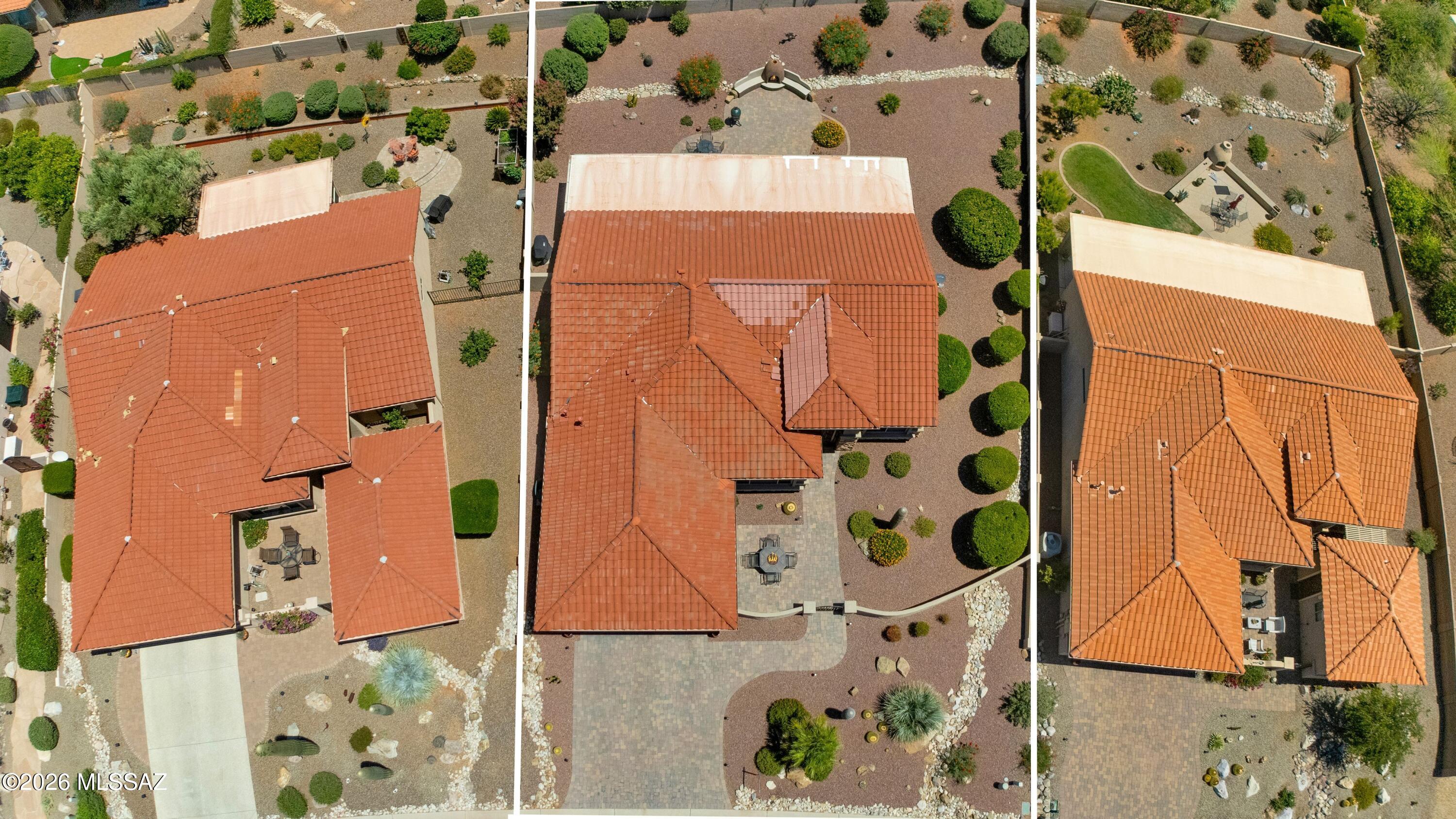 61852 East Sandlewood Road Tucson, AZ 85739 - Photo 3 of 50 Overhead View