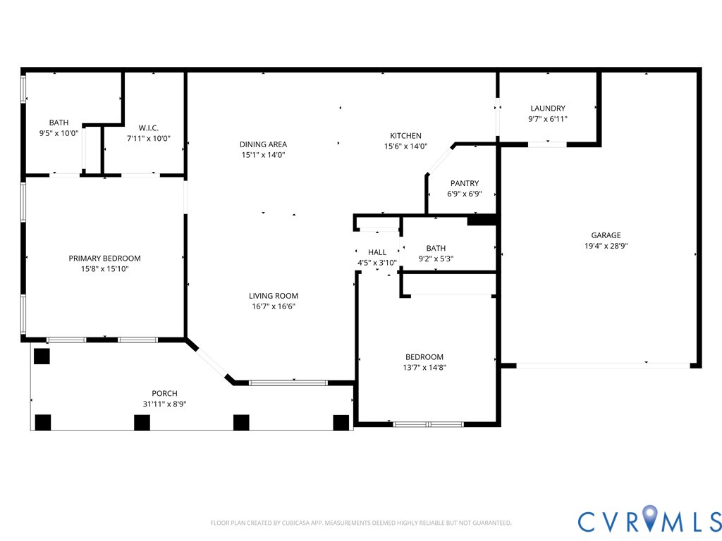 8996 Brigadier Road, Unit 4A Mechanicsville, VA 23116 - Photo 35 of 35 a picture of a floor plan