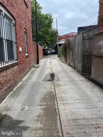 a backyard of a house