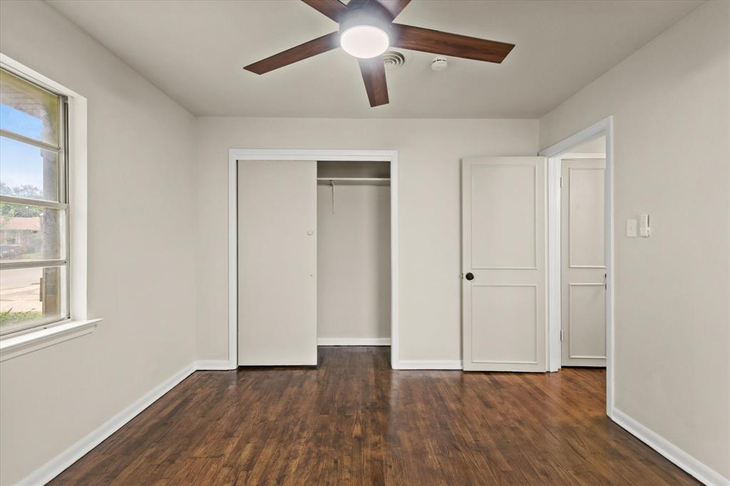 1716 Cordell Street Denton, TX 76201 - Photo 12 of 18 wooden floor in an empty room with a window
