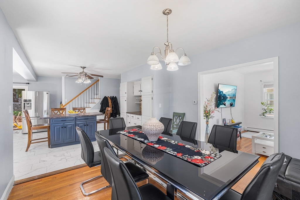 3 Fitz Road Peabody, MA 01960 - Photo 9 of 34 a view of a dining room with furniture and wooden floor