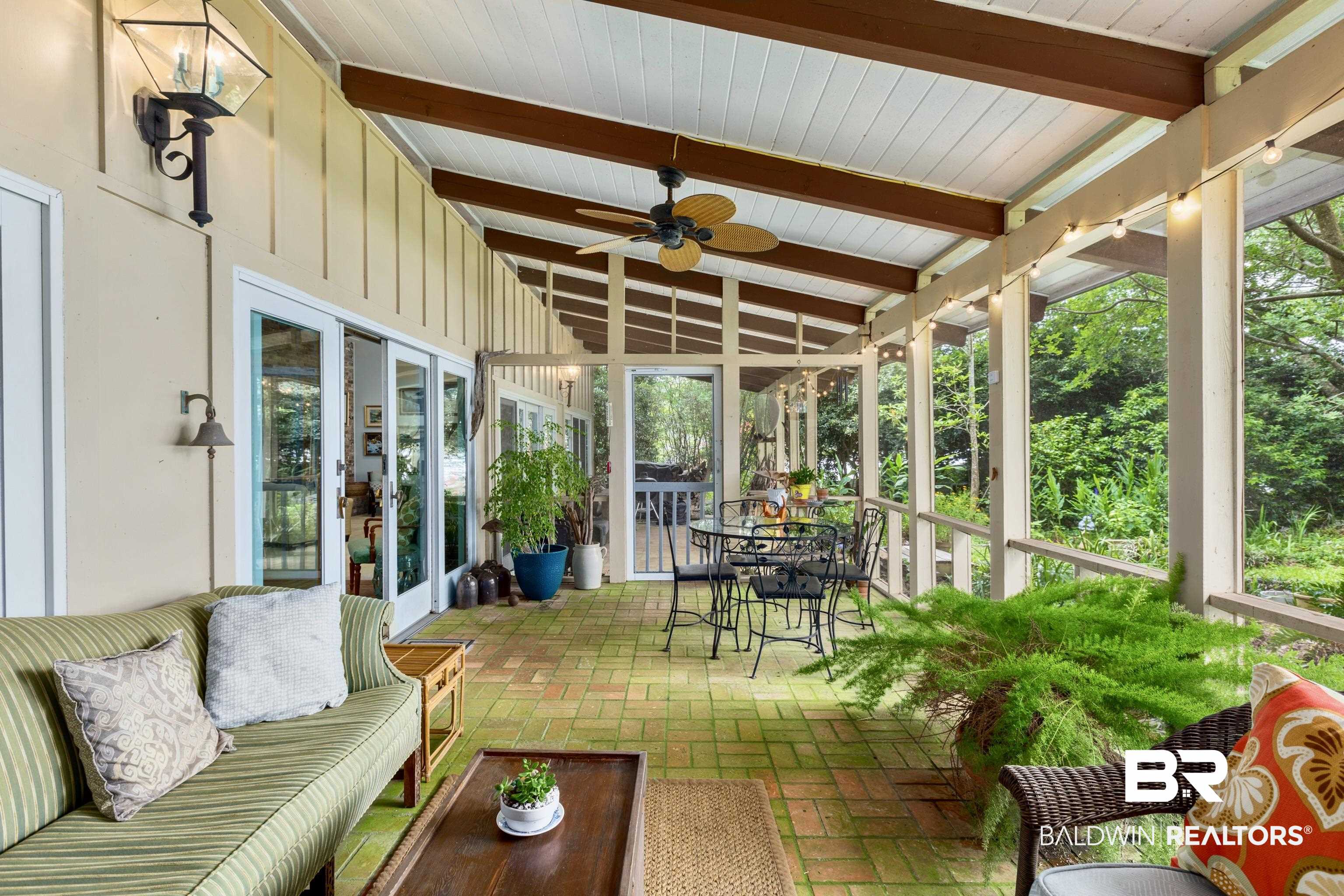 22789 Ecor Rouge Lane Fairhope, AL 36532 - Photo 38 of 50 Screened Porch View 2