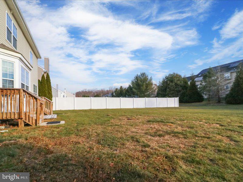 77 Cayuga Road Bordentown, NJ 08505 - Photo 36 of 37 a view of yard with swimming pool and green space