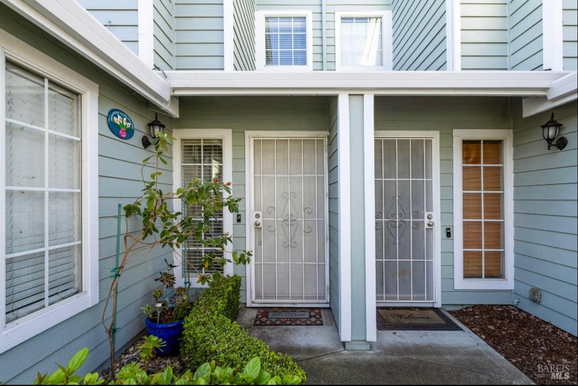 605 Laurel Grove Circle Santa Rosa, CA 95407 - Photo 27 of 29 a couple of potted plants in front of door