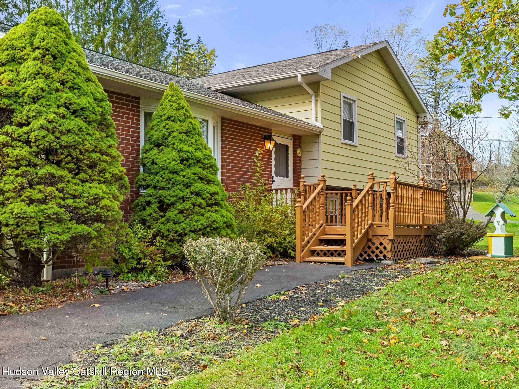 1339 Cornwallville Road Cornwallville, NY 12418 - Photo 12 of 47 a front view of a house with garden