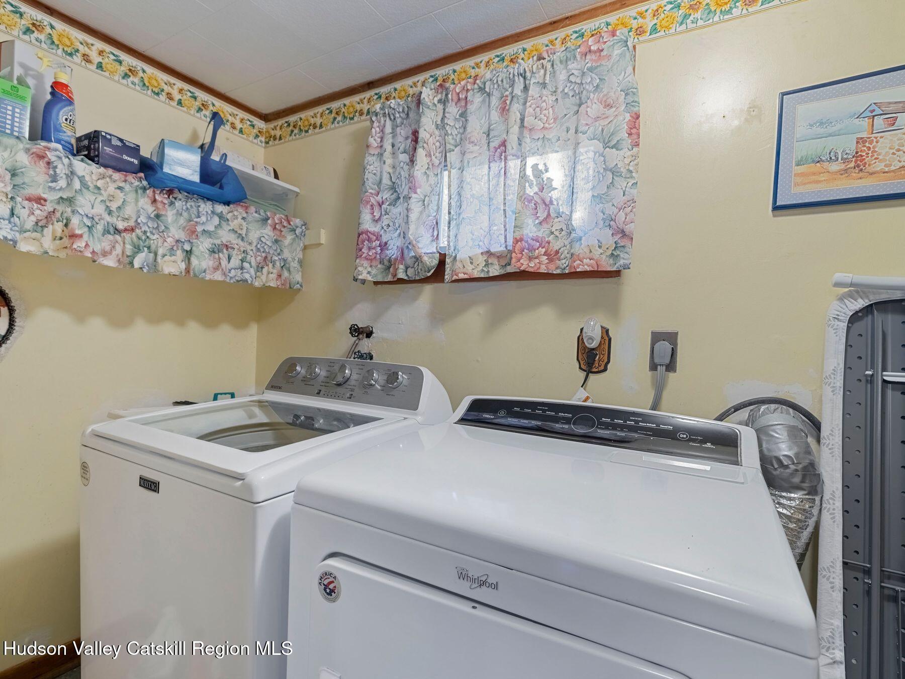 1339 Cornwallville Road Cornwallville, NY 12418 - Photo 41 of 47 a utility room with dryer and washer