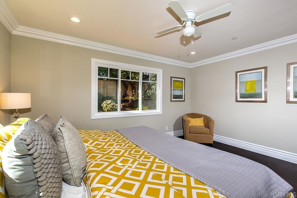 768 Devonshire Drive Encinitas, CA 92024 - Photo 18 of 30 a bedroom with a bed and a window