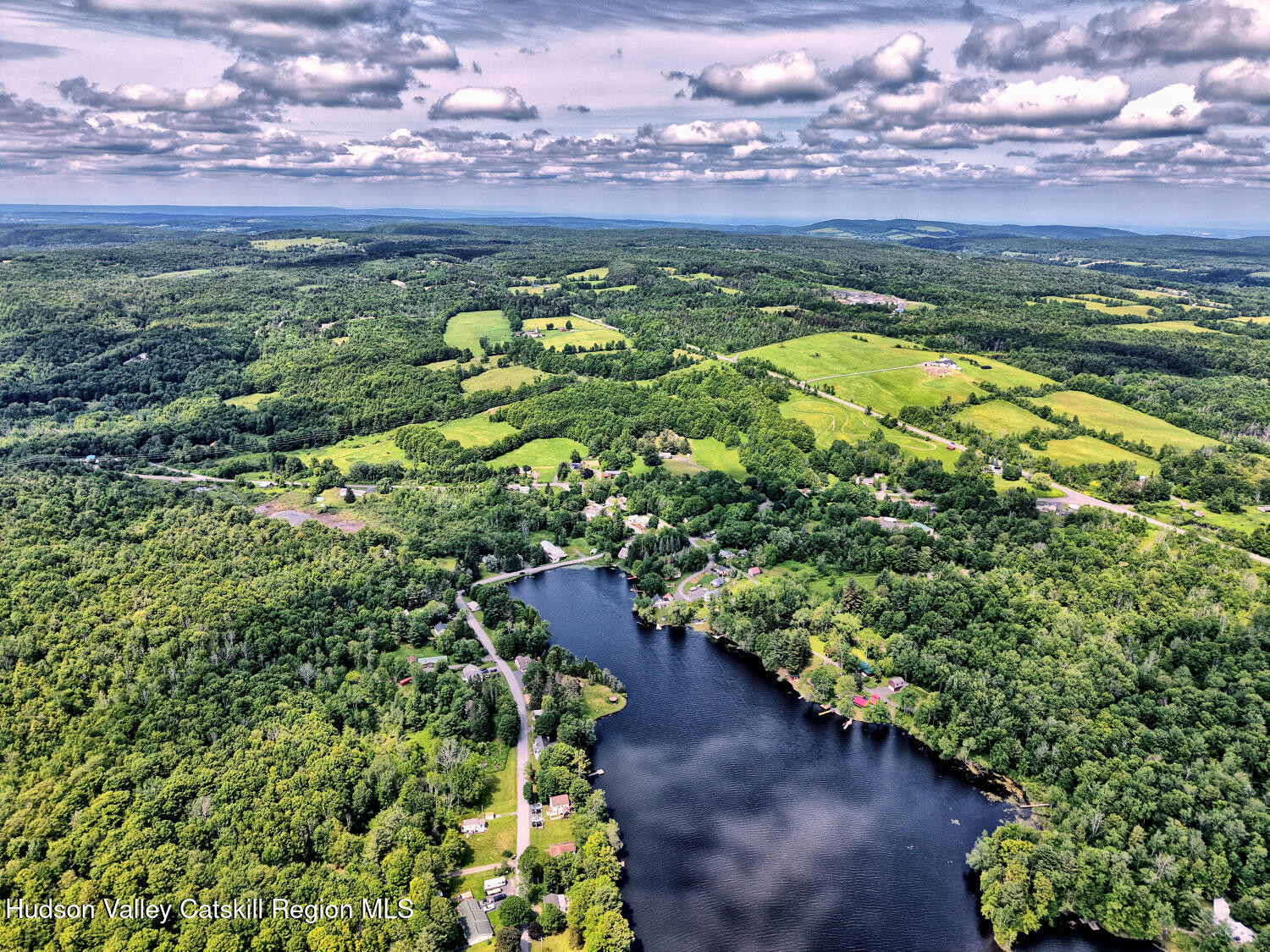 145 Lake Road Berne, NY 12023 - Photo 22 of 66 a view of a lush green forest with houses