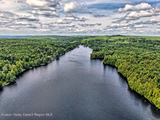 a view of a room with windows