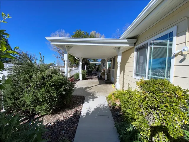 a view of a entryway door of the house