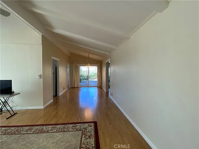 a view of livingroom with furniture