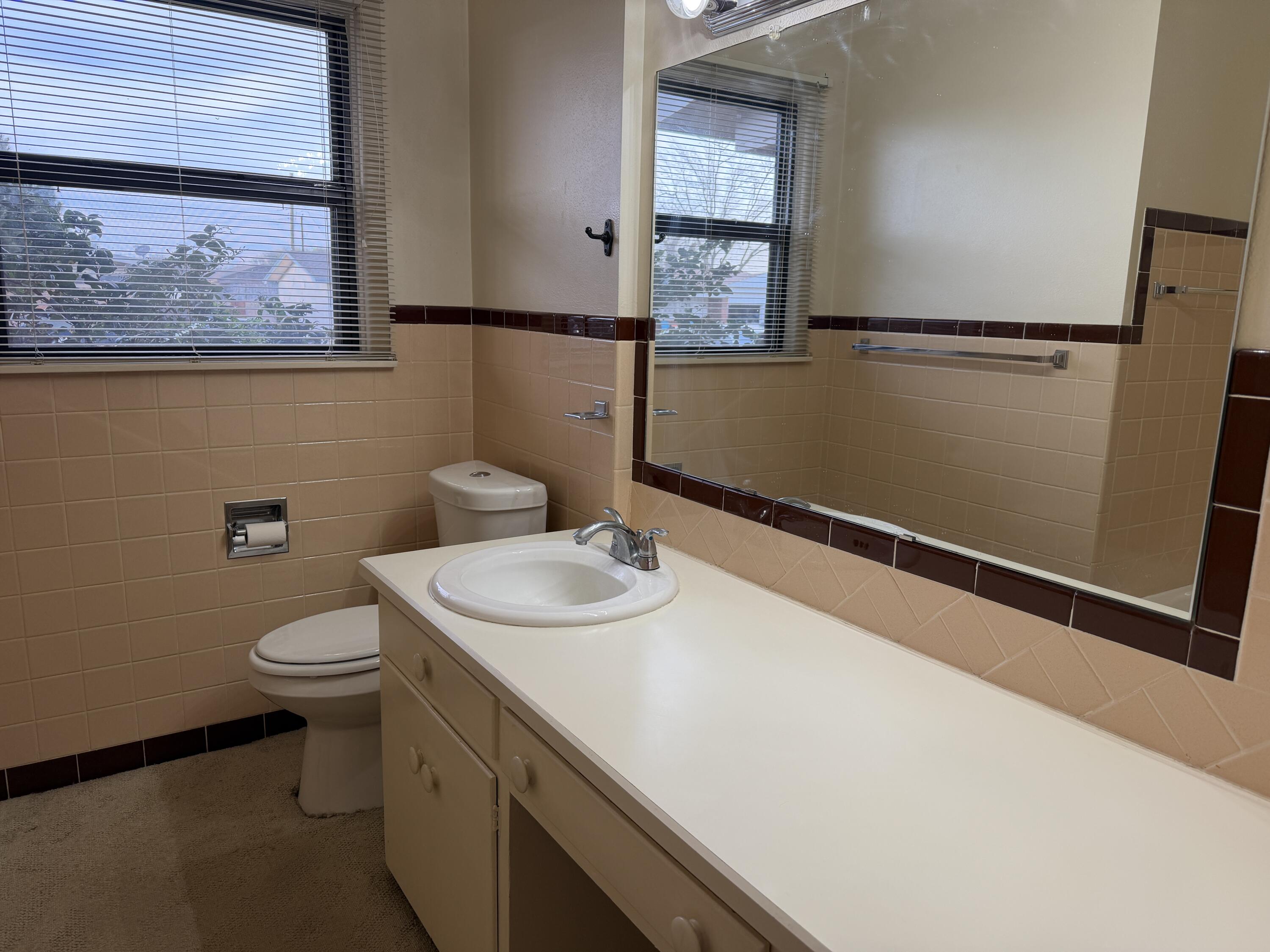 303 North 21st Place Lamesa, TX 79331 - Photo 19 of 35 a bathroom with a sink and a toilet
