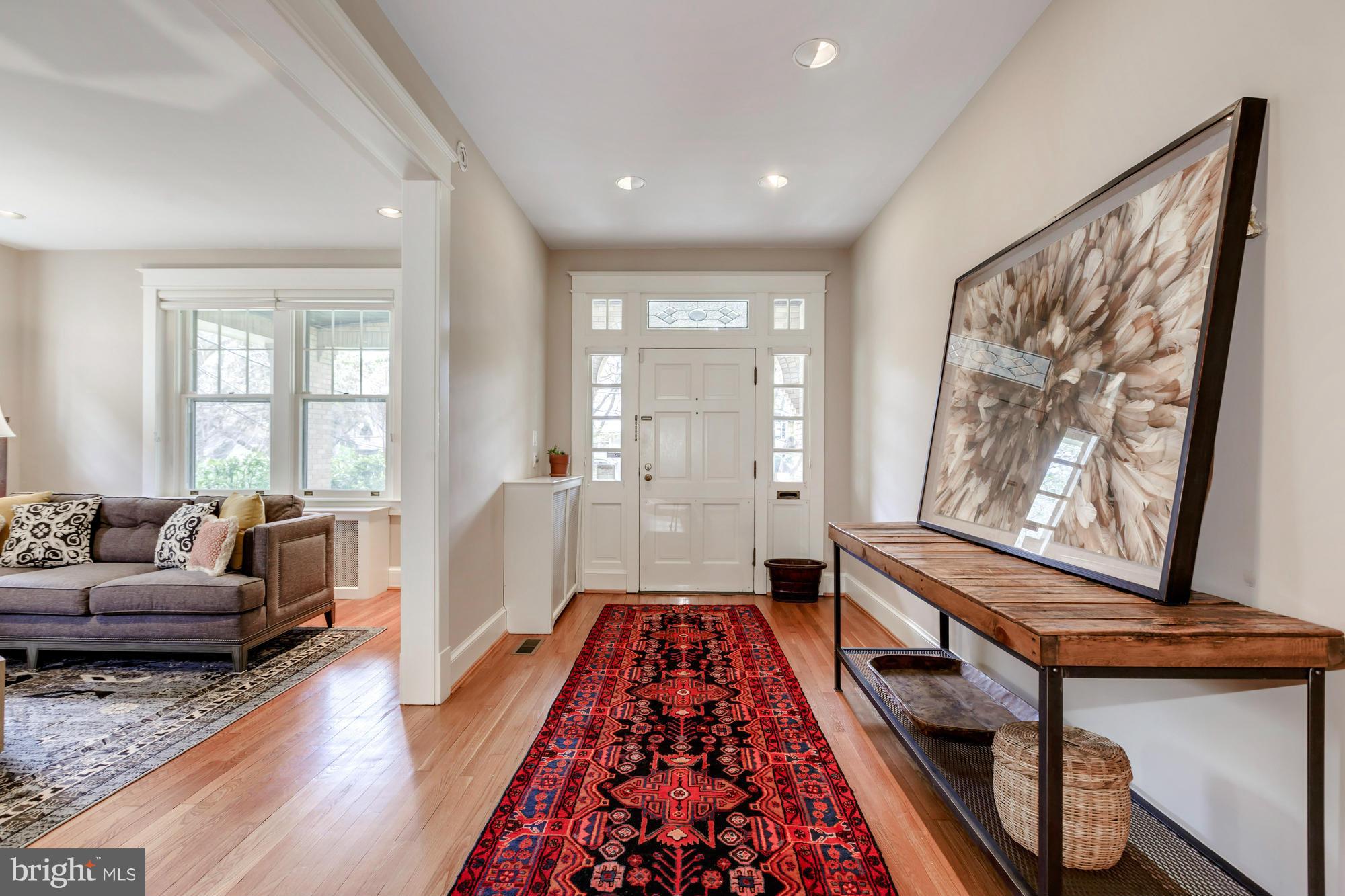 3921 Military Road Northwest Washington, DC 20015 - Photo 3 of 30 Entry Foyer-40 feet