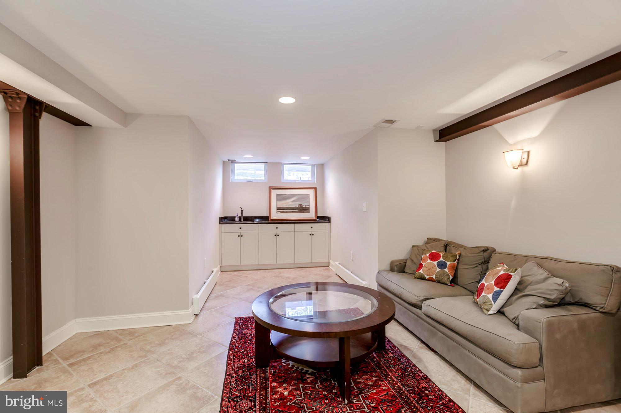 3921 Military Road Northwest Washington, DC 20015 - Photo 24 of 30 Wet Bar with Sitting Area