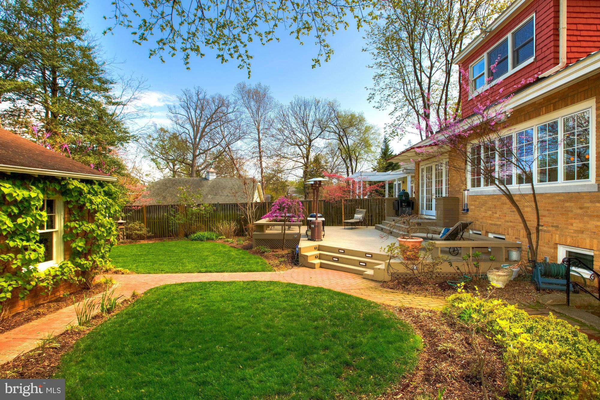 3921 Military Road Northwest Washington, DC 20015 - Photo 28 of 30 Back yard and Deck