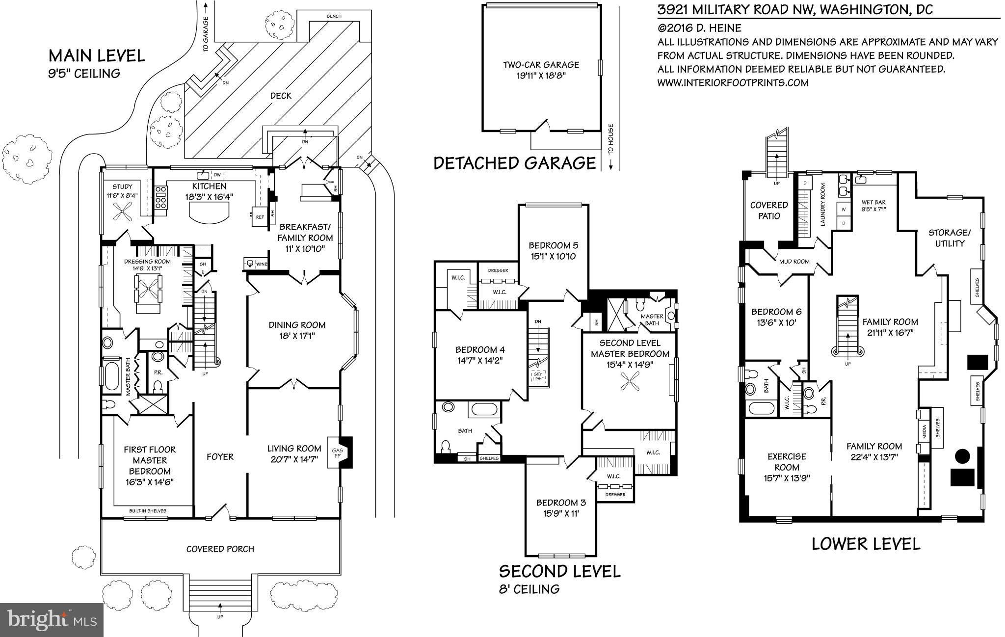 3921 Military Road Northwest Washington, DC 20015 - Photo 30 of 30 Floorplan