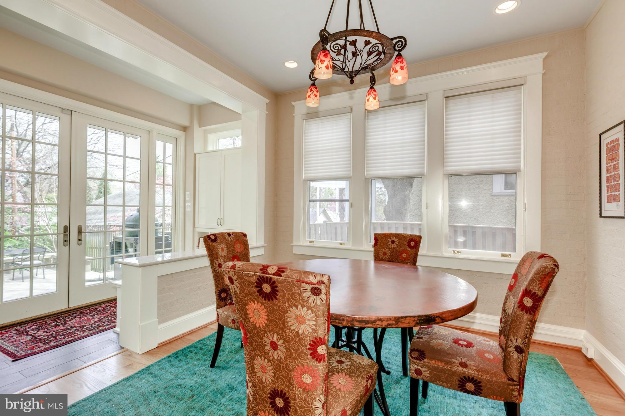 3921 Military Road Northwest Washington, DC 20015 - Photo 7 of 30 Sunny Breakfast Room