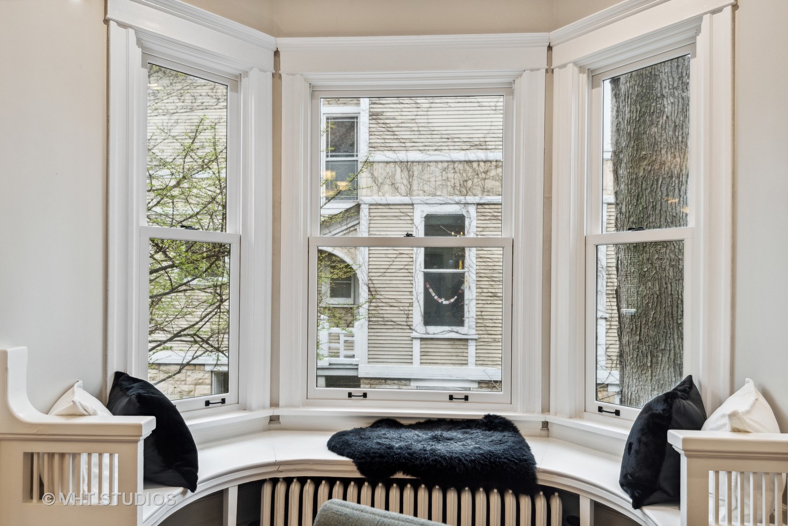 1224 Maple Avenue Evanston, IL 60202 - Photo 20 of 71 a view of a room with a large window and couch