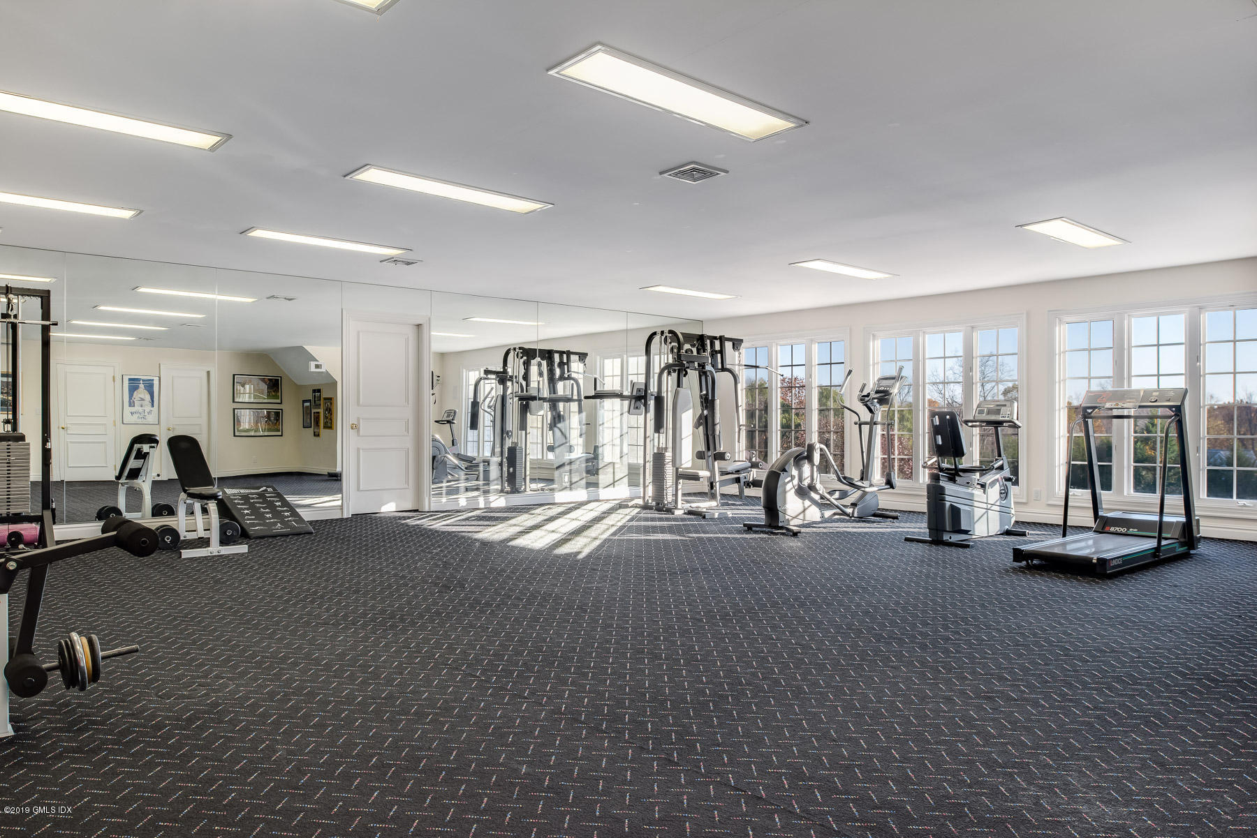 56 North Stanwich Road Greenwich, CT 06831 - Photo 22 of 30 a view of a room with gym equipment