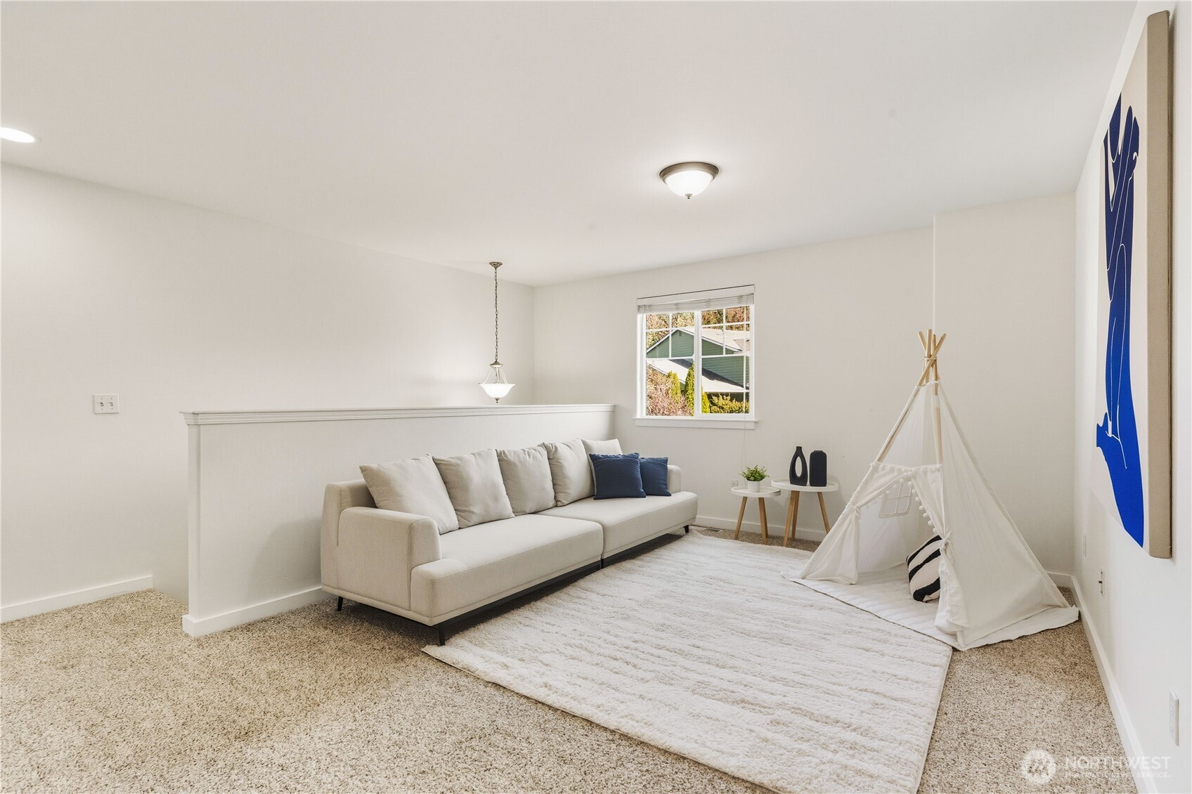 18312 8th Avenue Southeast Bothell, WA 98012 - Photo 14 of 39 a living room with furniture and a wooden floor