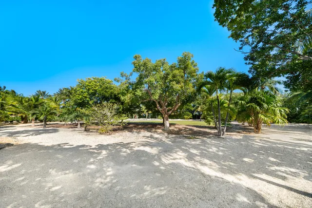 a view of a out door space area