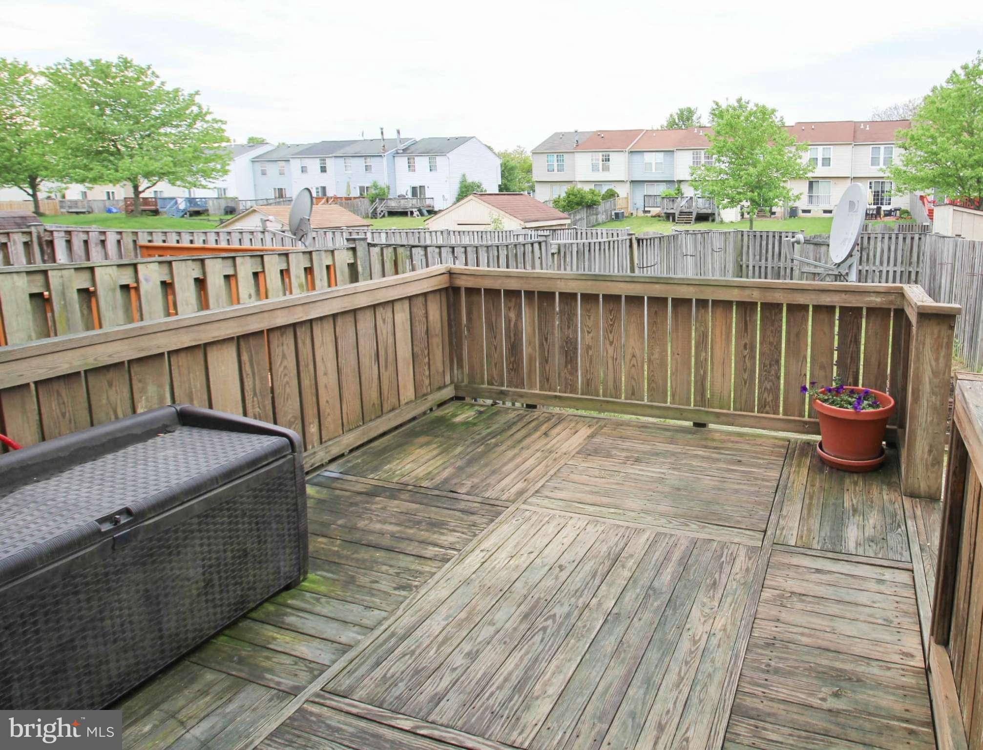 2242 Riding Crop Way Baltimore, MD 21244 - Photo 9 of 20 a balcony with a bench