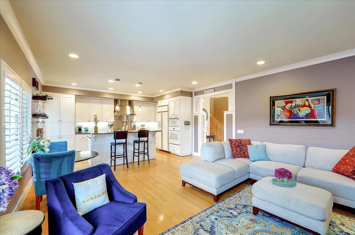 1166 Elysian Place San Jose, CA 95125 - Photo 18 of 46 a living room with furniture and a table