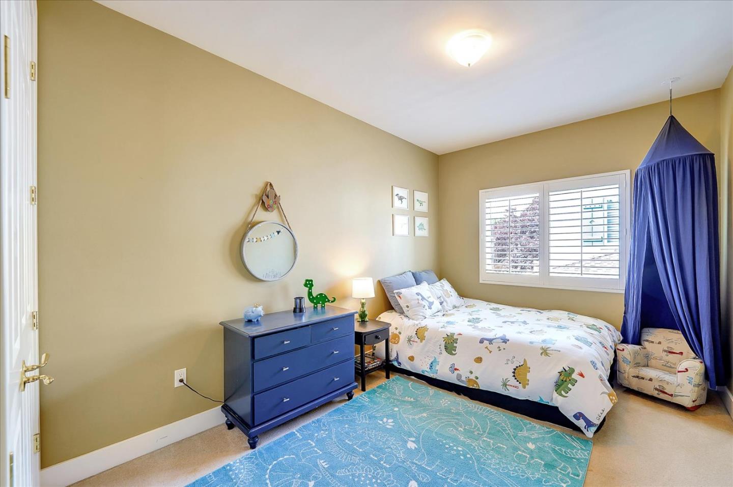 1166 Elysian Place San Jose, CA 95125 - Photo 21 of 46 a bedroom with a bed and a window