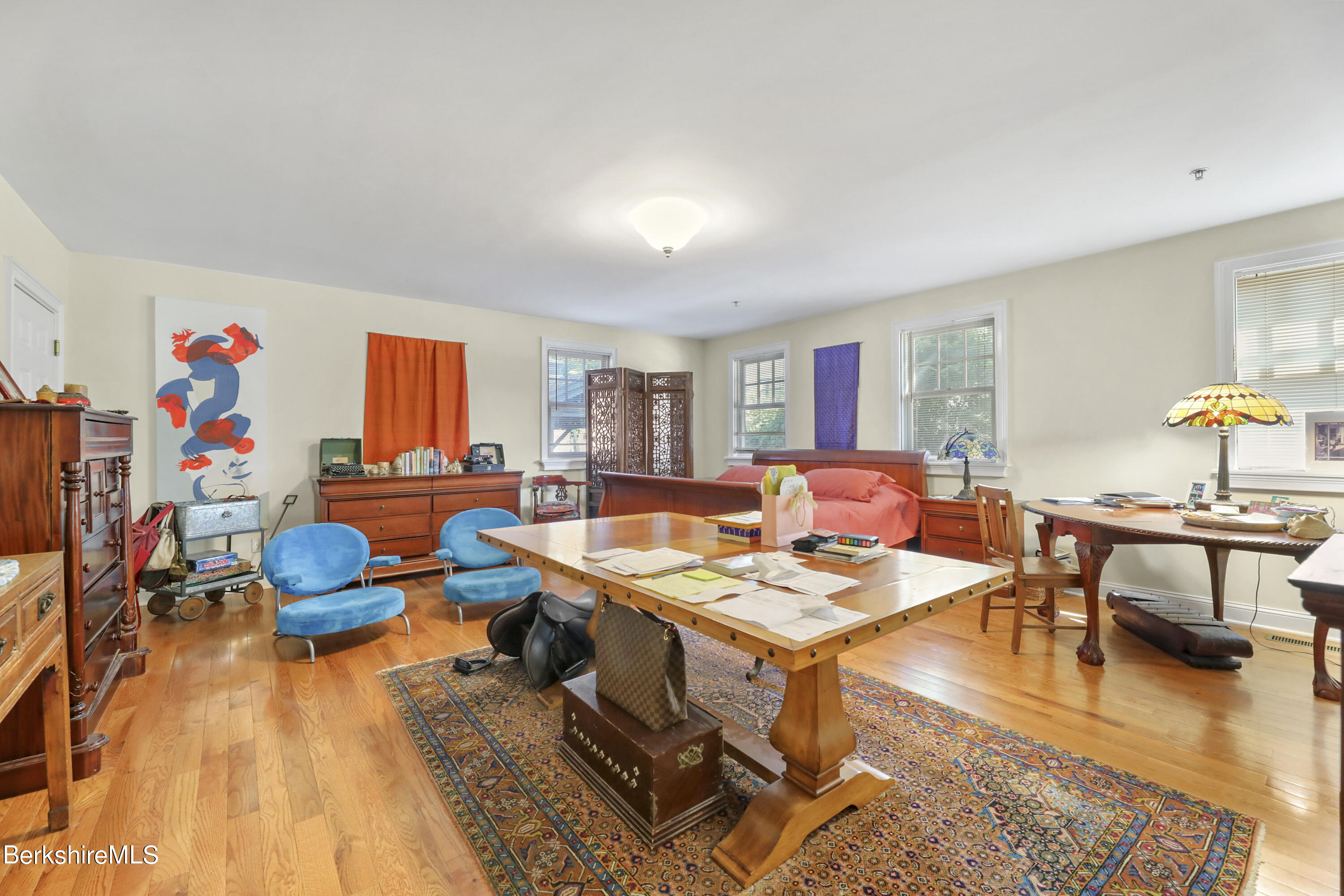 29 Main Street West Stockbridge, MA 01266 - Photo 17 of 51 a living room with furniture and a wooden floor