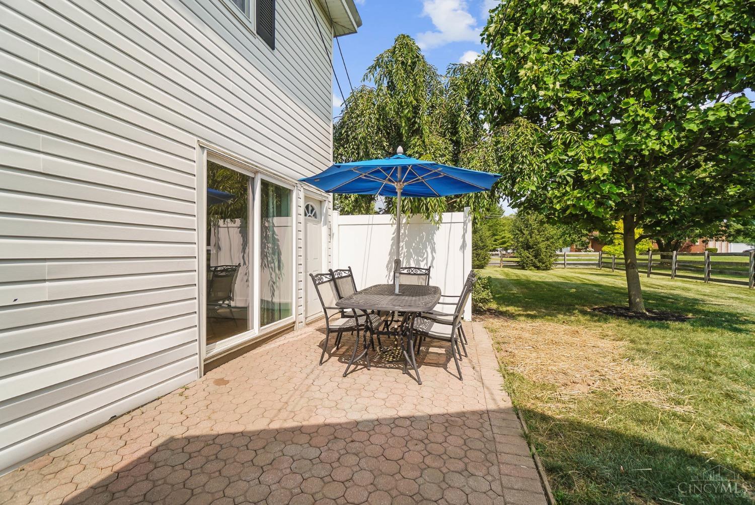 5381 Princeton Road Hamilton, OH 45011 - Photo 54 of 67 Patio off kitchen. Single door to 4th bedroom
