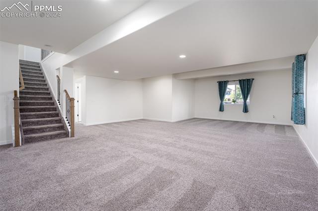1940 Ruffino Drive Colorado Springs, CO 80921 - Photo 38 of 47 Spacious basement family room.