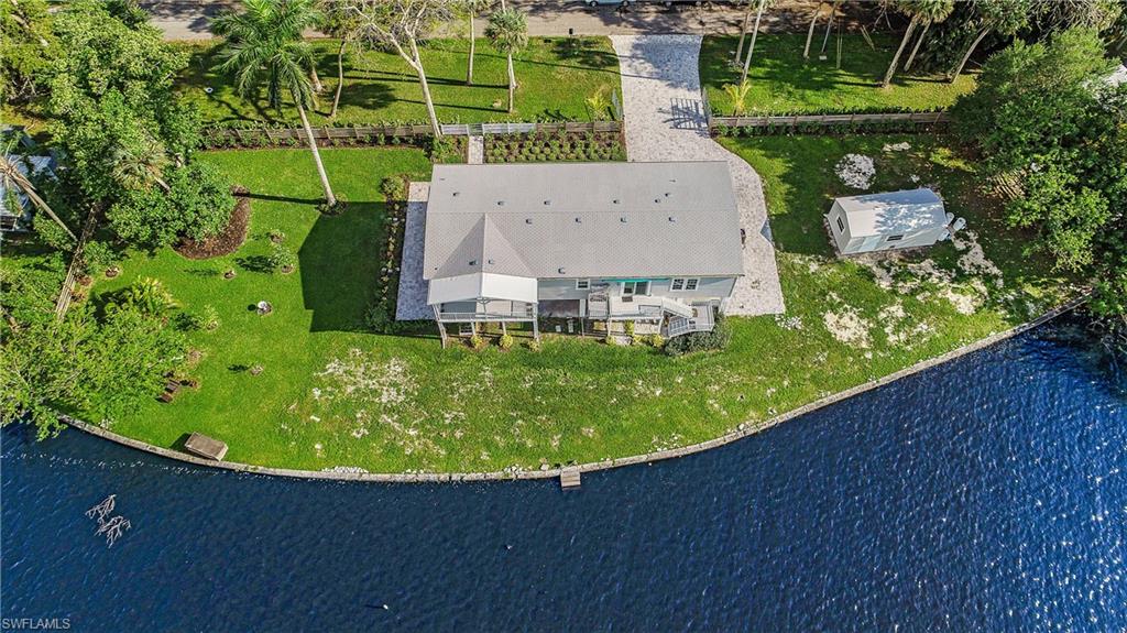 4835 East Riverside Drive Fort Myers, FL 33905 - Photo 21 of 35 an aerial view of a house