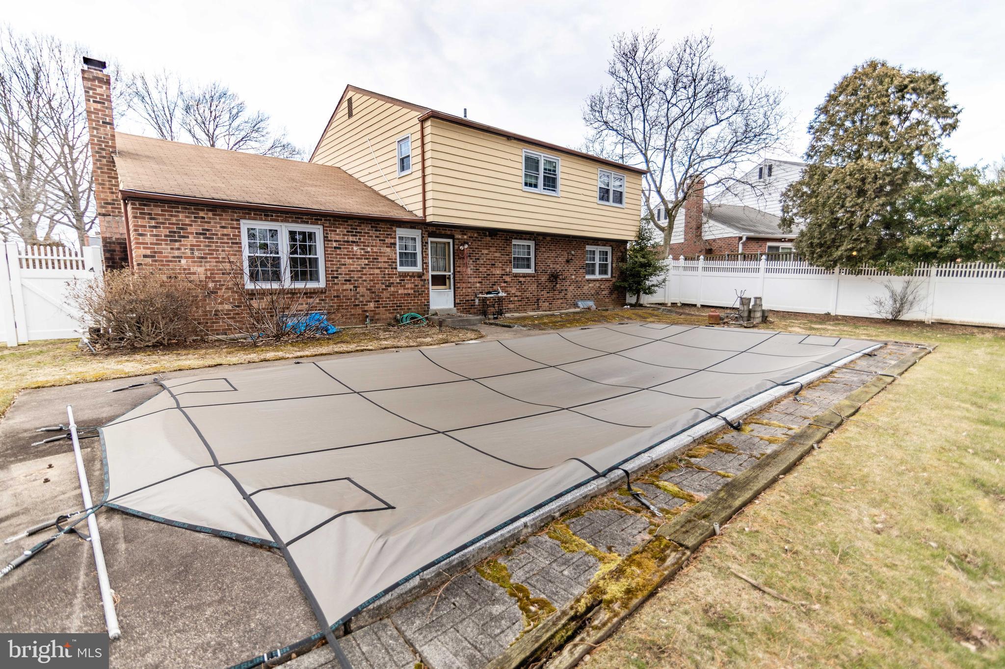 223 Wells Lane Springfield, PA 19064 - Photo 26 of 27 Fenced-in backyard with pool