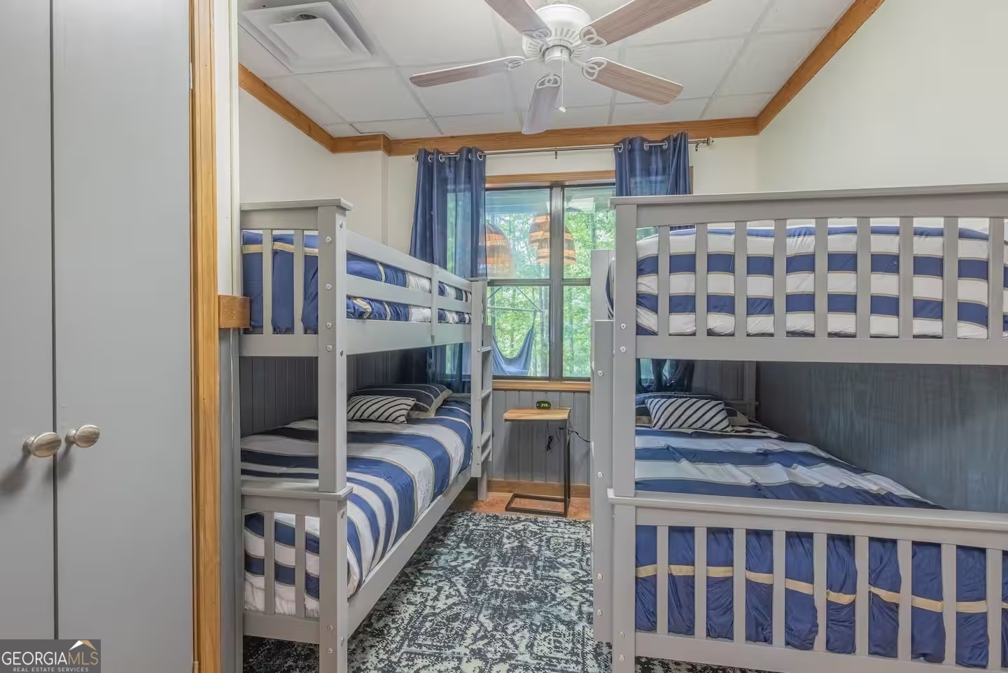 78 River Ridge Road, Unit 29 Martin, GA 30557 - Photo 17 of 21 a bedroom with furniture and a large window